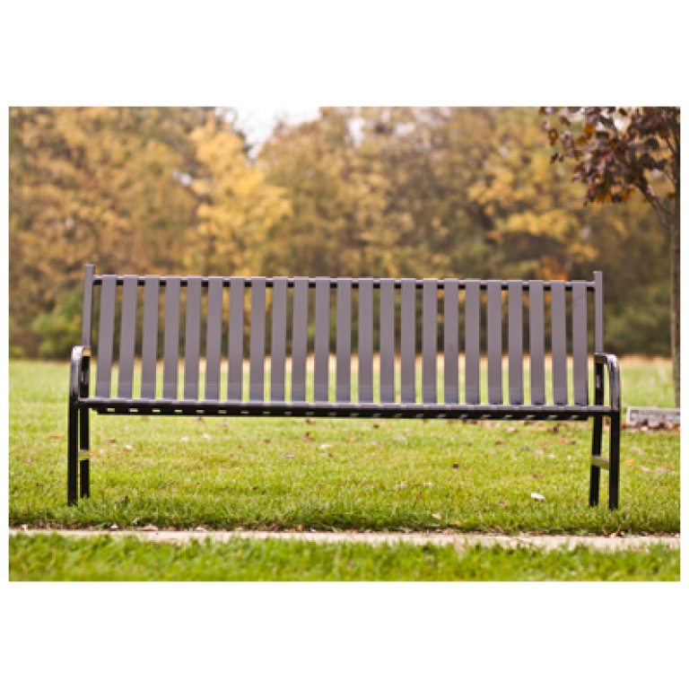 Outdoor Benches Metal Outdoor Bench Outdoor Metal Bench   Oakley Bench 4 768x768 